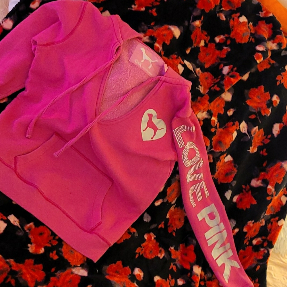 Vintage VS PINK Pullover hoody